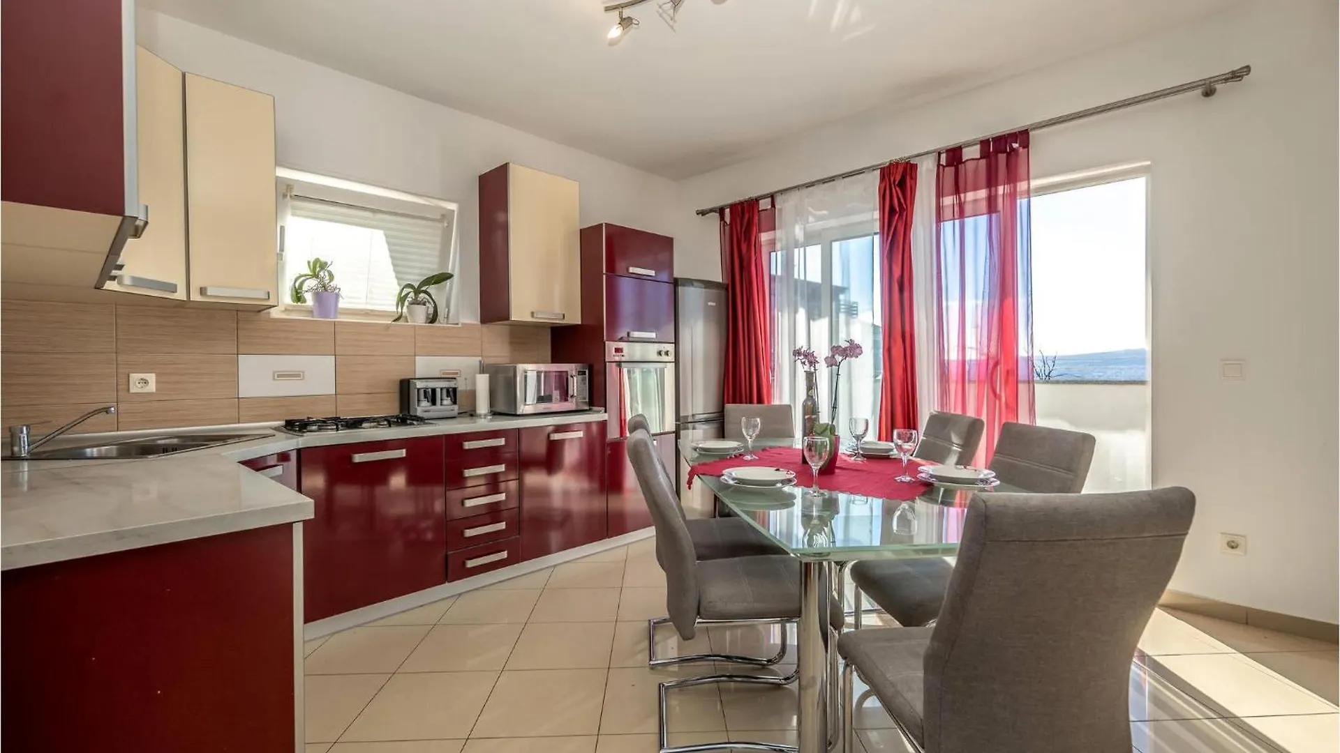 Nice Apartment In Crikvenica With House Sea View