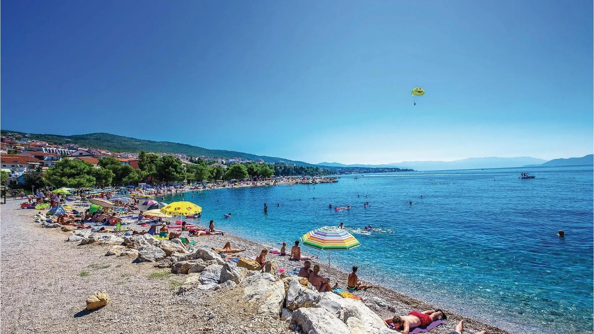 Nice Apartment In Crikvenica With House Sea View 0*,